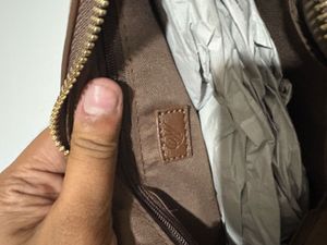 Westside Zebra Print Shoulder Bag with Studs