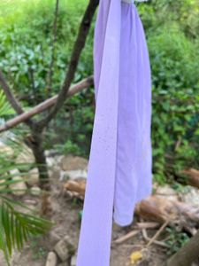 Embroidered Lilac Ethnic Gown