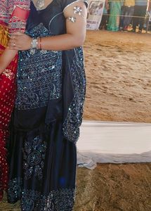 Black Lehenga Xxl Size