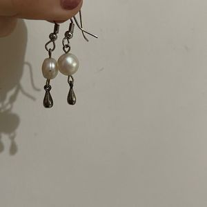 Pearl Dangle Earrings