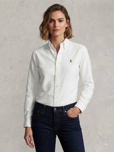 Classic White Button-Down Shirt
