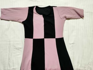 Color Block Mini Dress