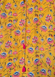 Floral Print Kurta/medium length one piece dress