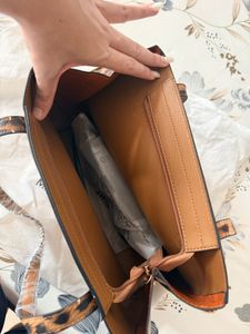 Miraggio Tan Handbag