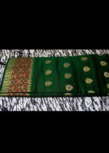Banarsi Silk Saree New With Unstitched Blouse