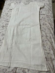 chikankari  pure cotton kurta