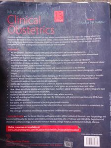 Mudaliar and Menon's Clinical Obstetrics 13th Ed.