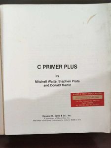 C Primer Plus(Vintage Book)
