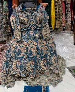 Exquisite Embroidered Lehenga Choli Set