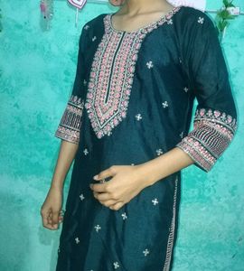Elegant Green Kurta