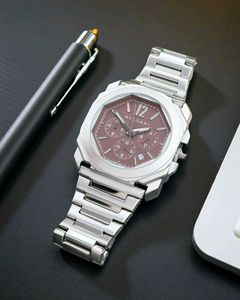 BVLGARI Octo Chronograph Watch Serpenti Tubogas 10