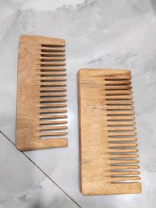 Wooden Comb Set