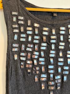 Guess-Sparkling Grey Dress (S)