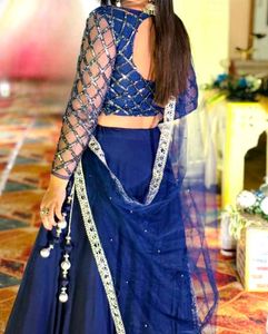 Stunning Royal Blue Lehenga Choli