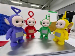 Teletubbies Figure Set 3d printed