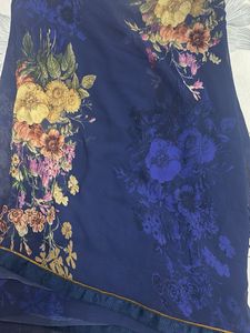 Stunning Floral Print Saree