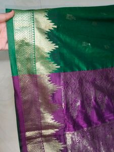 Good And Pink Pattu Saree