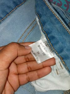 Light Wash Denim Jeans