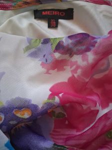 Vibrant Floral Print Dress