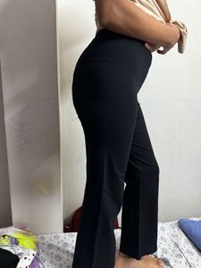 Black Flared Yoga Pants