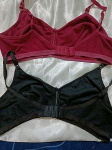 pack of 2 Bras - Maroon &amp; Black