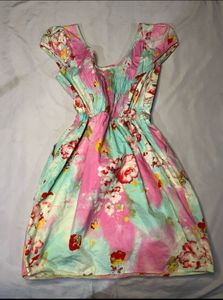 Floral Print Summer Dress