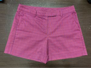 United Colours of Benetton Plaid Pink Shorts