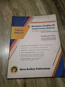 Business Studies XI Supplementary Material