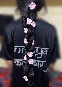 Handmade Crochet Flower Hair Accessory