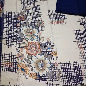 Elegant Floral print dress material