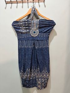 Boho Halter Neck Dress