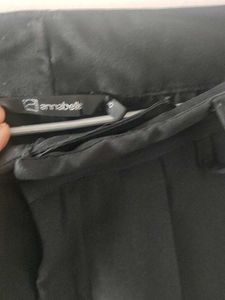 Black Relaxed Fit Trousers