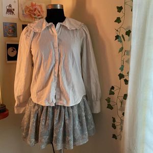 Peter Pan collar H&M shirt