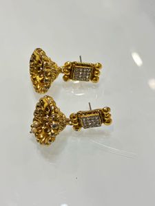 mangalsutra jhumka and kangan set