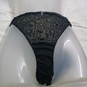 Stylish Black⚛️ Lace Thong Panty