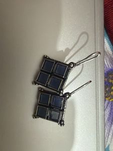 6 Pairs of Oxidized Jhumka Earrings