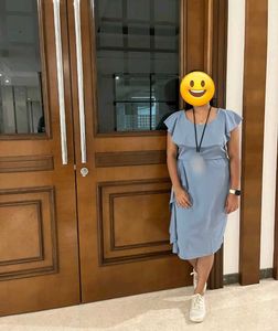 Stylish Blue Casual Dress