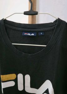 Fila Black Logo T-Shirt