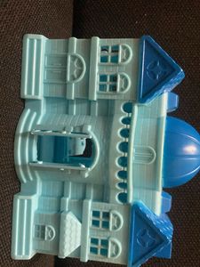 Blue Castle Toy Set