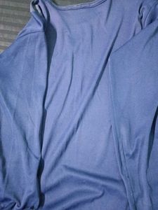 Blue Long Sleeve Tunic