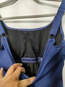 Navy One-Piece Swimsuit from Decathlon