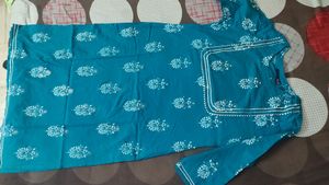 Glam Root  💙 L Size Cotton Kurta