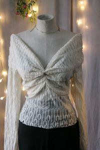 Elegant Off-Shoulder Lace Top
