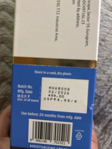 Dr. Sheth's Kesar &amp; Kojic Acid Moisturizing Cream