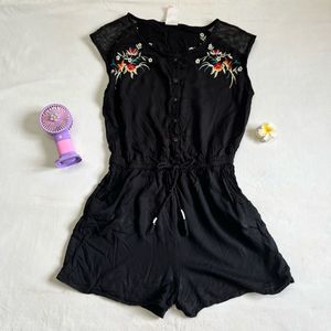 black jumpsuit/ swimwear