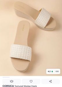 Corsica Textured Wedge Heels