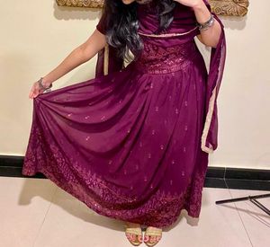 Beautiful Purple Lehenga Choli Set