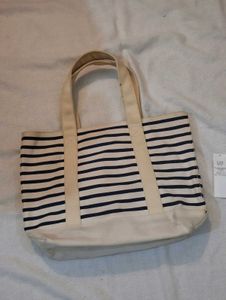 GAP Striped Tote Bag