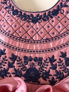 Baby Girl Pink Ruffled Party Dress