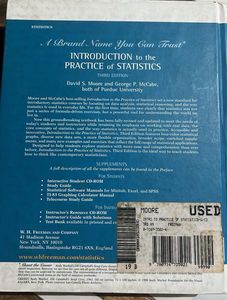 INTRODUCTION to the PRACTICE of STATISTICS